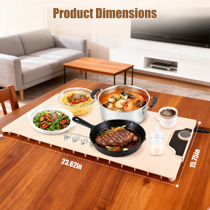 Food Warming Mat  Heating Electric Silicone
