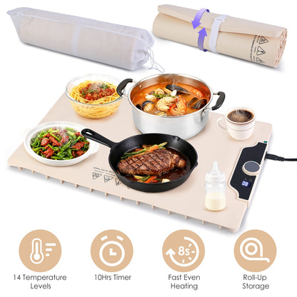 Food Warming Mat  Heating Electric Silicone